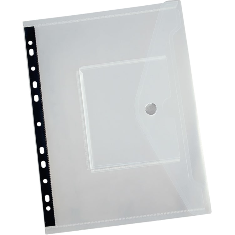 Eichner document pouch 5 pieces transparent