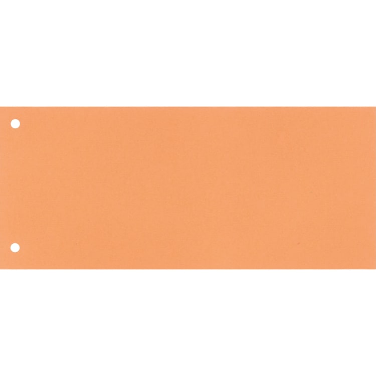 Divider strip short 22.5x10.5 cm 160 g 100 pieces orange