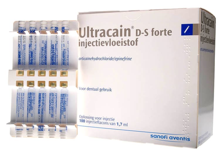 Ultracain D-S Forte 1:100.000 1,7 ml