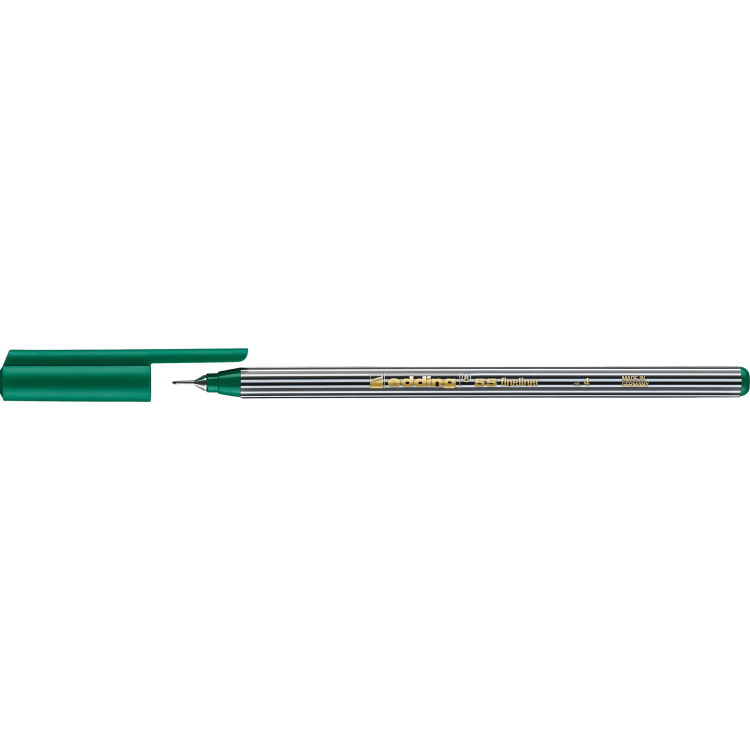 edding fineliner 55 finepen 0.3 mm green