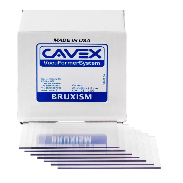Cavex VF Bruxism 2,0x125x125mm 25St