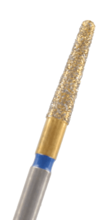 ZD-Diamant konisch Kante rund Körnung: Blau (standard, 1 Packung á 5 Stück)