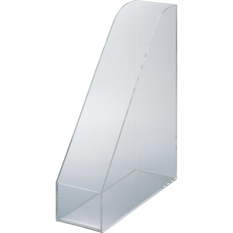 Maul magazine file A4 9.8x30.7x26.3 cm acrylic crystal clear