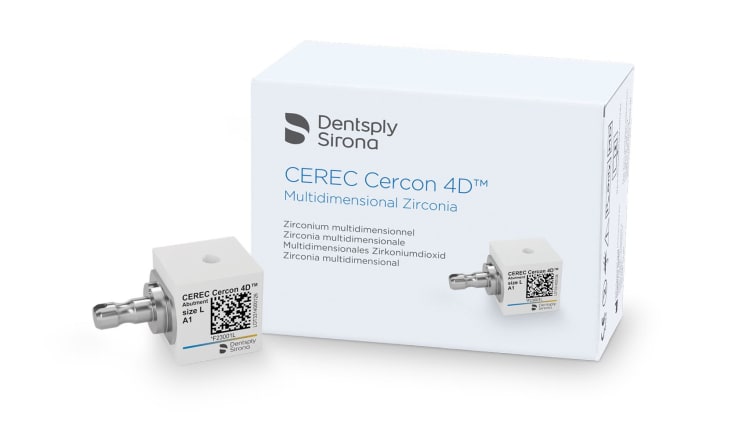 Dentsply Sirona CEREC Cercon 4D™ Abutment Block S A2