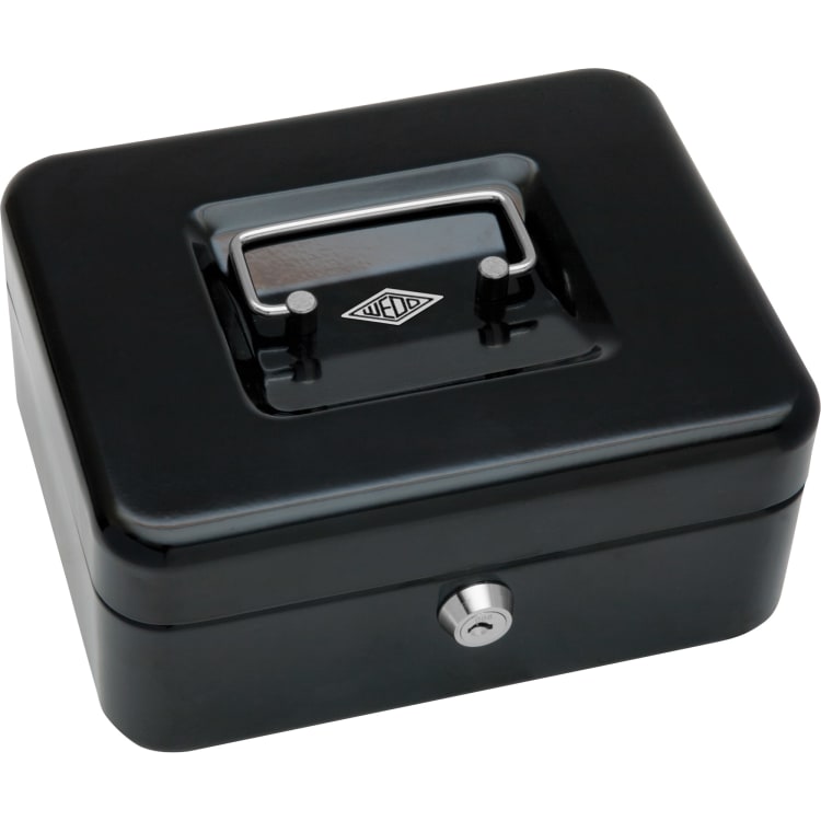 Wedo cash box 20x16x9 cm size 2 black