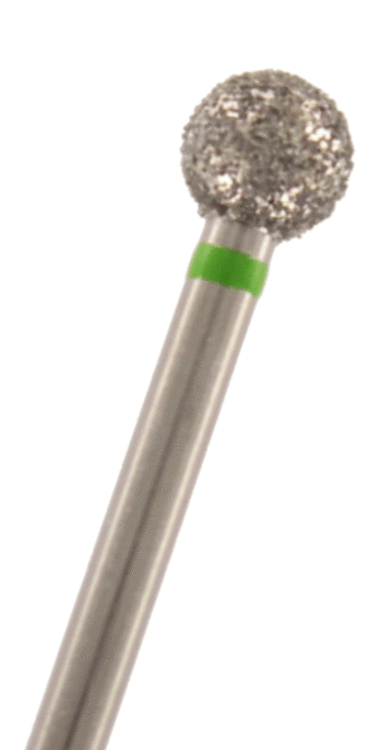 Diamant Kugel Körnung: Grün (grob, 1 Packung á 5 Stück)