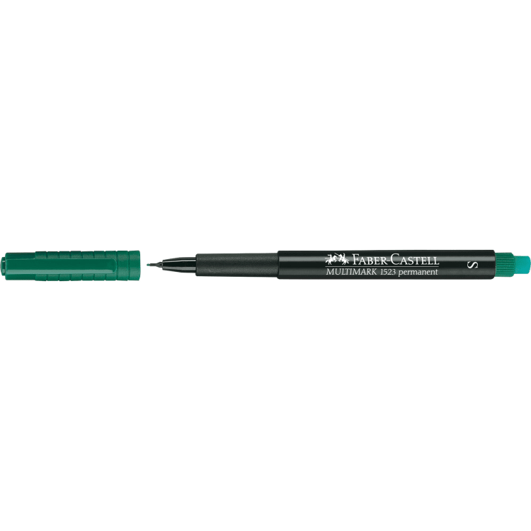 Faber-Castell CD/DVD marker MULTIMARK 0.4 mm green