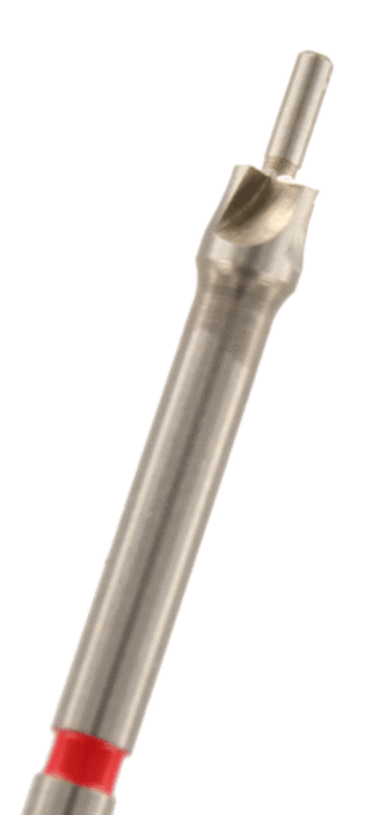 Planfräser für Titan Gewindestifte rot (1 Packung á 3 Stück)