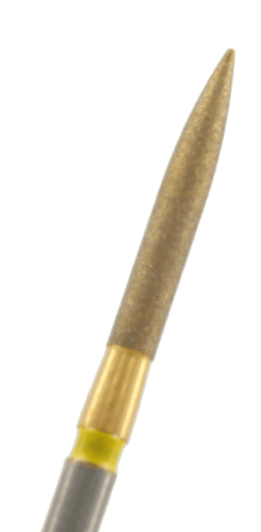 ZD-Diamant Flamme Körnung: Gelb (extra-fein, 1 Packung á 5 Stück)