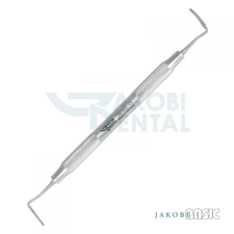 File Scaler Schluger 9/10S, JakobiBasic handle # 4, stainless steel