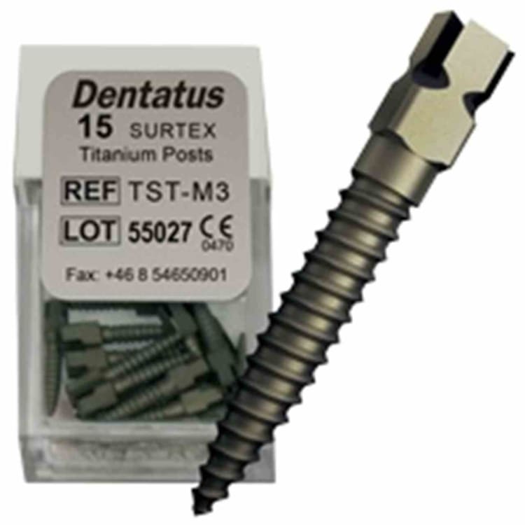 Dentatus Surtex Worteltip Titanium TST-EL3 (15 stuks)