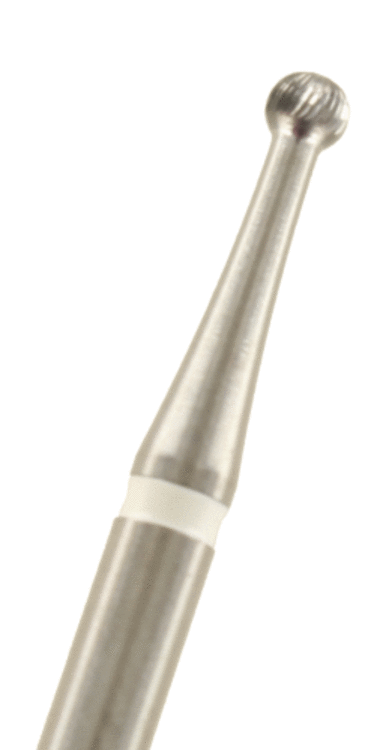 Hartmetall Finierer rund Verzahnung: 30 Schneiden (extra-fein, 1 Packung á 5 Stück)