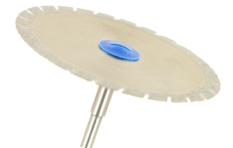 Gipstrennscheibe (0.25 mm) Körnung: Blau (standard, 1 Packung á 1 Stück)