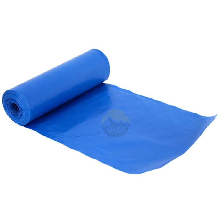 KURTT Vuilniszakken 120 L Blauw 39 micron 70 x 110 cm (200 st.)