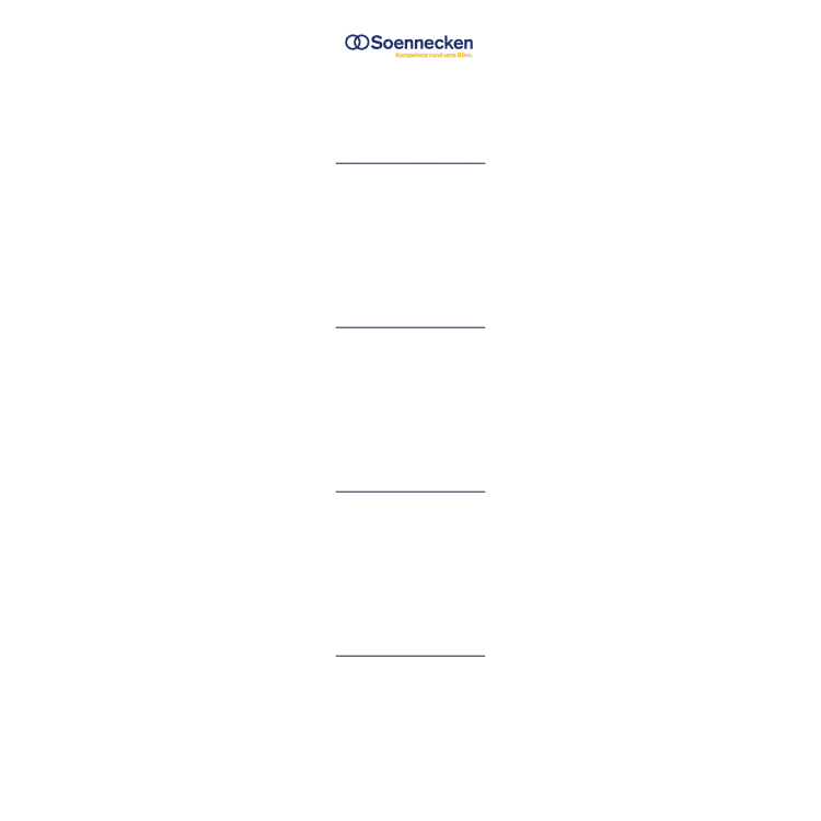 Soennecken insert spine label 28x153 mm 10 pieces white