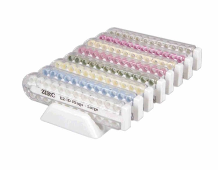 EZ-ID Markierungsringe groß pastell Sort
