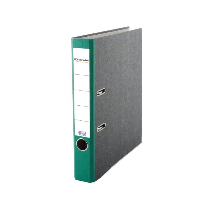 Soennecken ring binder A4 50 mm board green
