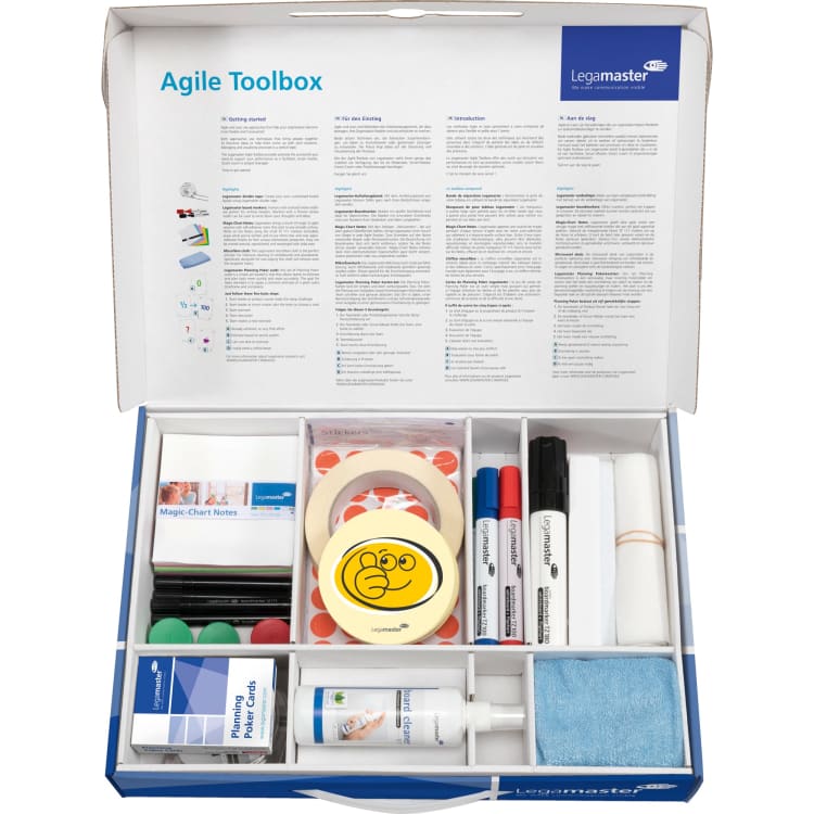 Legamaster moderation box Agile Toolbox