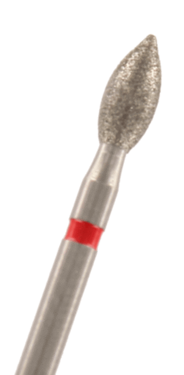 Diamant Knospe Körnung: Rot (fein, 1 Packung á 5 Stück)