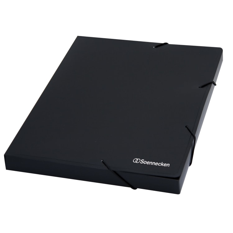 Soennecken collection box polypropylene black