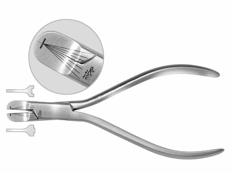 Bogenbiegezange Angle Nr. 442 13mm