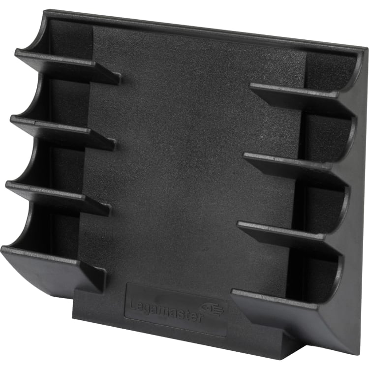 Legamaster marker holder glassboard for 4 markers black