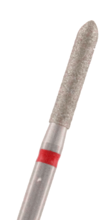 Diamant Torpedo Körnung: Rot (fein, 1 Packung á 5 Stück)