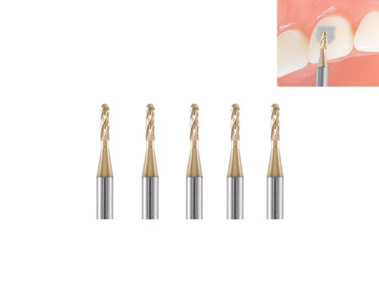 Titan-Nitrit Finierer .012 Klebstoffentferner für Winkelstück (5 Stück)