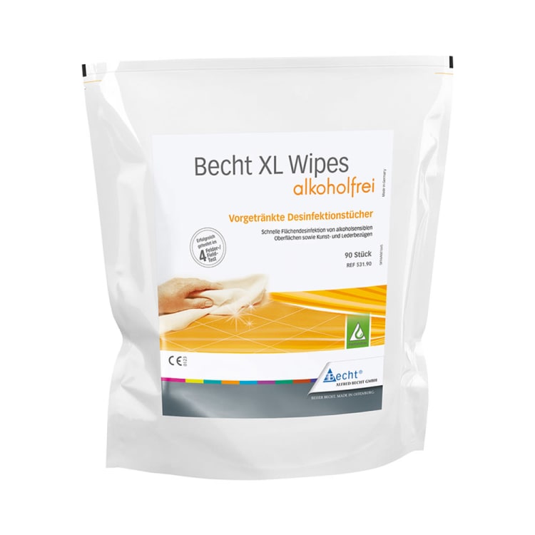Becht XL Wipes alkoholfrei Beutel