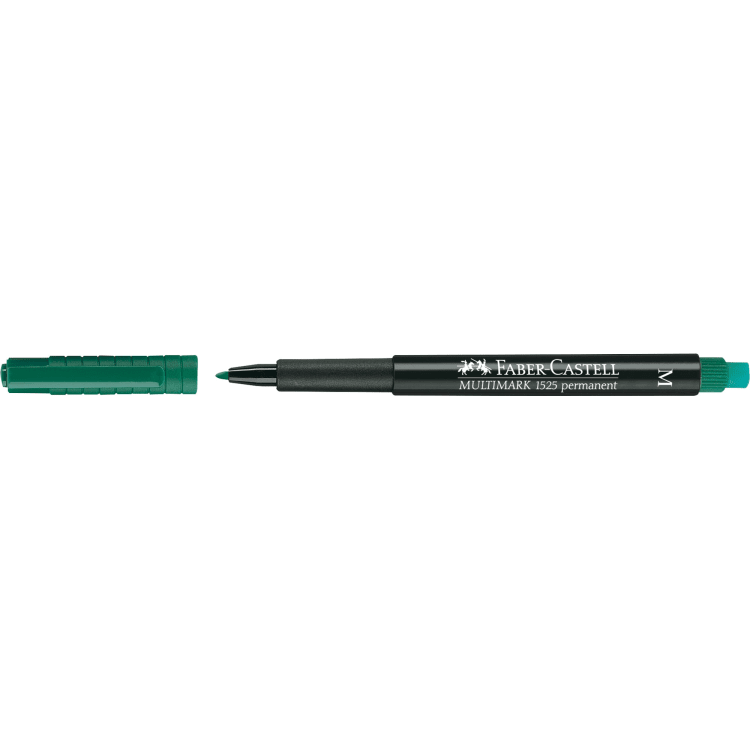 Faber-Castell CD/DVD marker MULTIMARK with eraser grey