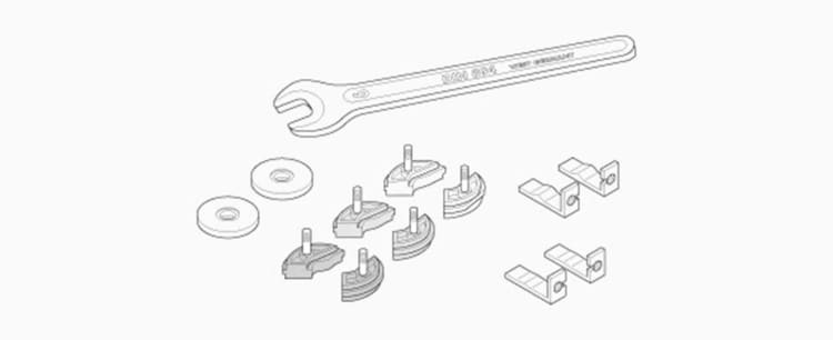 Bennett- und Kondylarbahn Set 3 Sort