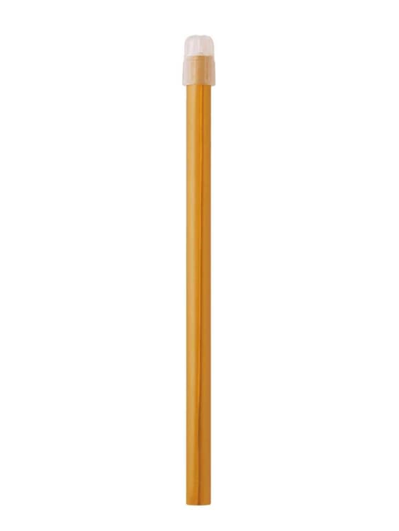 Euronda Monoart Speichelsauger 15cm, Lose Kappe Orange