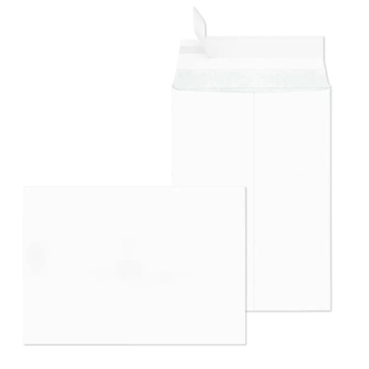 Securitex mailing bag B5 130 g without window peel & seal 100 pieces white