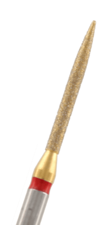 ZD-Diamant Flamme Körnung: Rot (fein, 1 Packung á 5 Stück)