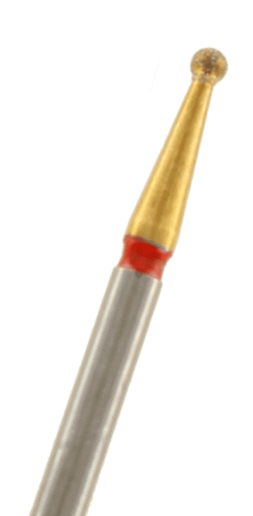 ZD-Diamant Kugel Körnung: Rot (fein, 1 Packung á 5 Stück)