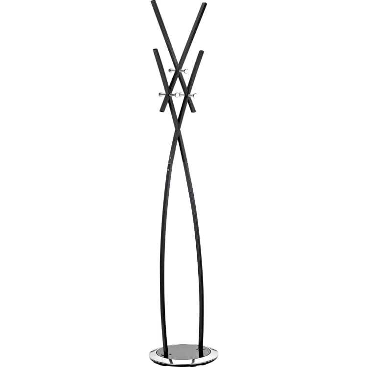 Alco coat stand 182 cm metal black