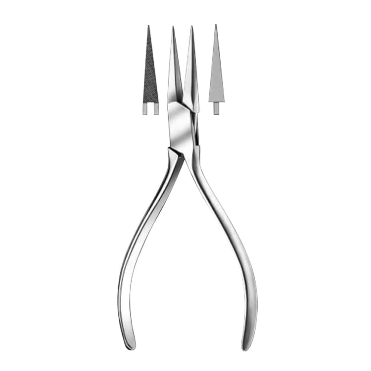 Spitzzange gerieft RS 1325 1/2