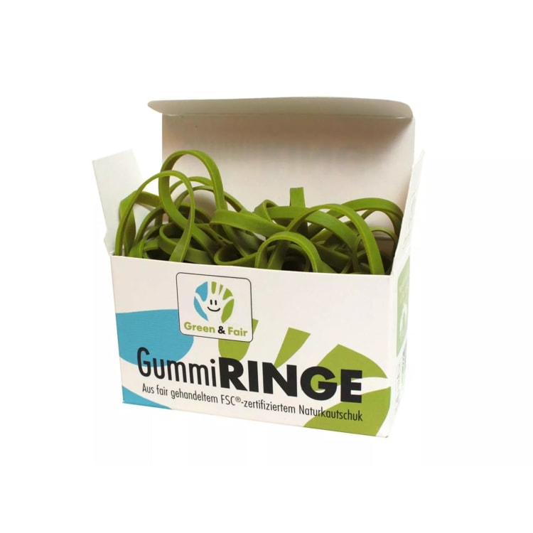 memo rubber ring Green&Fair 140x4 mm 120 pieces