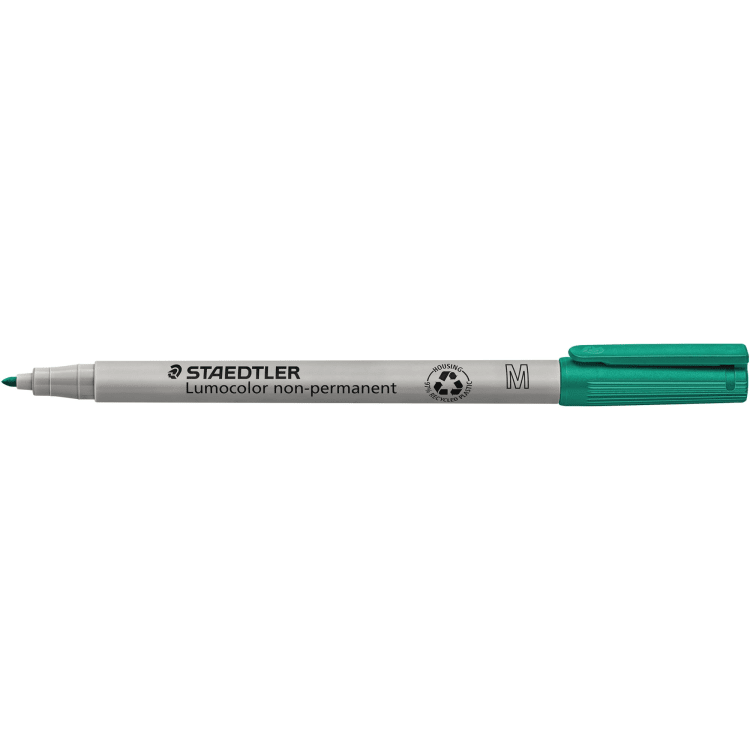 Staedtler OHP marker Lumocolor 1 mm non-permanent green