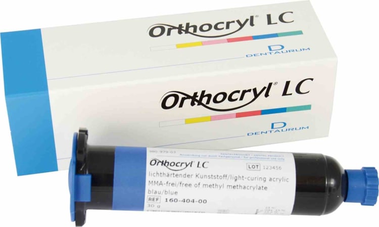 Orthocryl LC blau Kartusche 30g