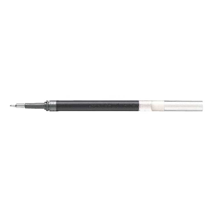 Pentel gel refill 0.25 mm metal tip black