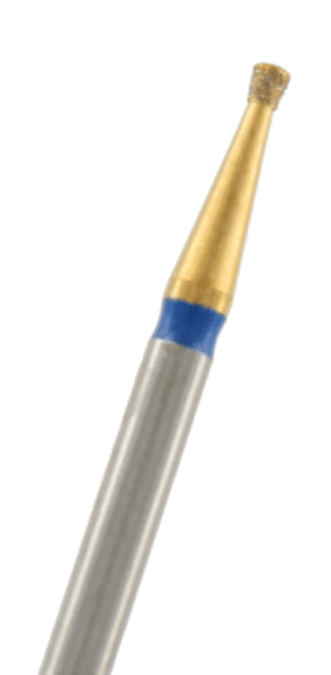 ZD-Diamant umgek. Kegel Körnung: Blau (standard, 1 Packung á 5 Stück)