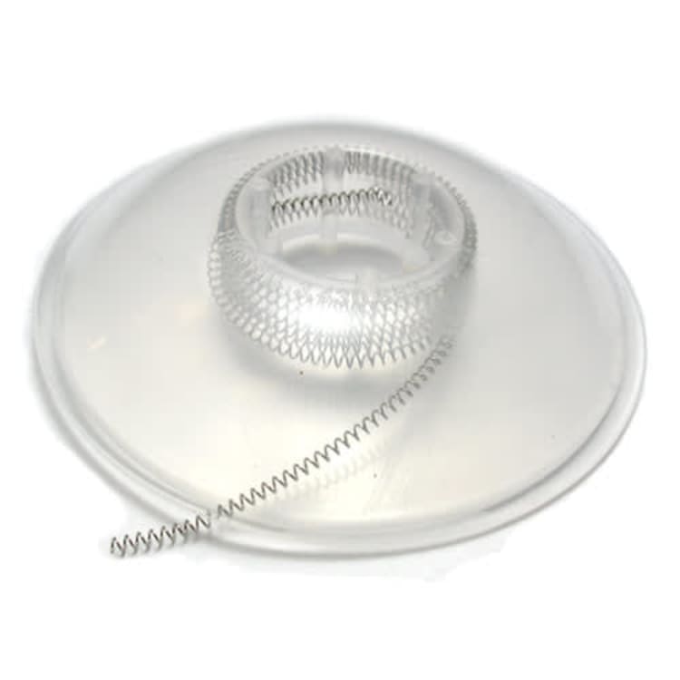 RVS drukveer open coil .010 x .030 21 ft. spoel