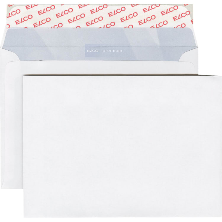 Elco envelope Office B6 without window peel & seal 25 pieces white
