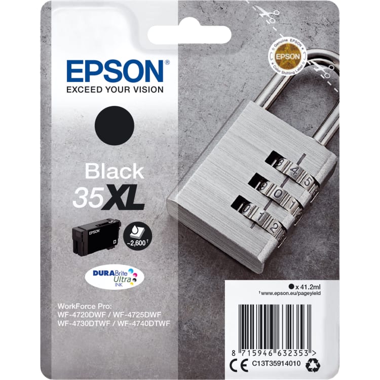 Epson ink cartridge 35XL 41.2 ml black