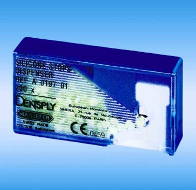 Silicon Stop Dispenser gelb 200St