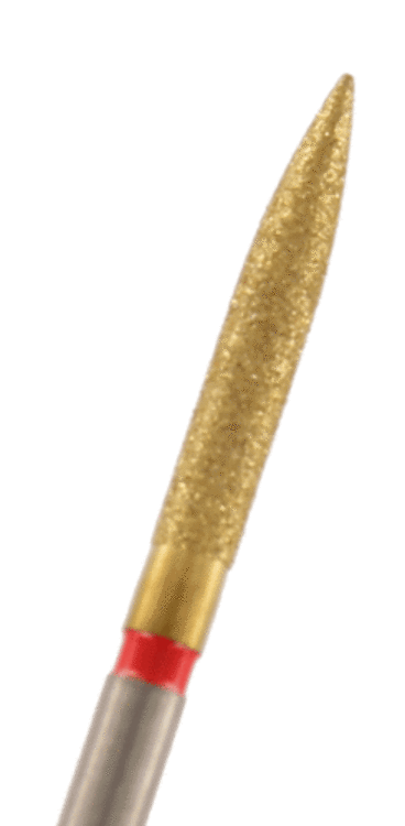 ZD-Diamant Flamme Körnung: Rot (fein, 1 Packung á 5 Stück)