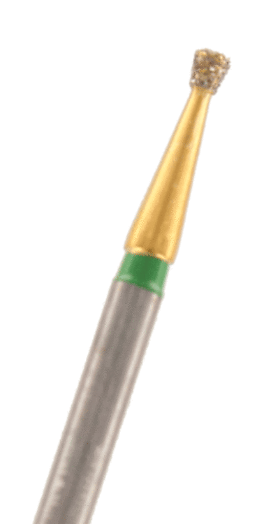 ZD-Diamant umgek. Kegel Körnung: Grün (grob, 1 Packung á 5 Stück)