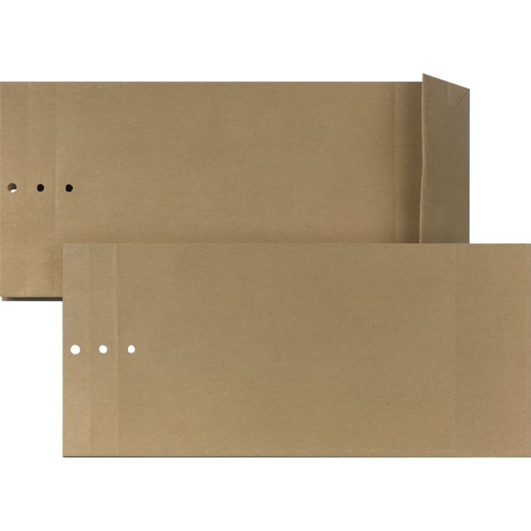 Bong sample bag M50 140x305x50 mm 250 pieces brown