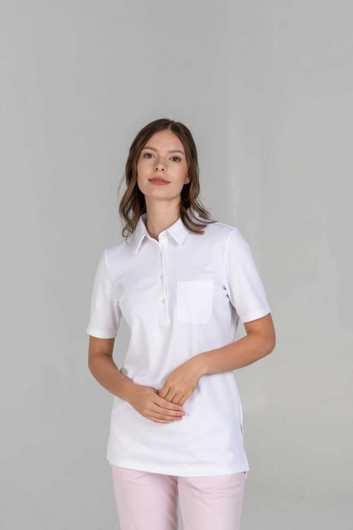 Van Laack Poloshirt 1/2 Arm MWW-S6 White XXL